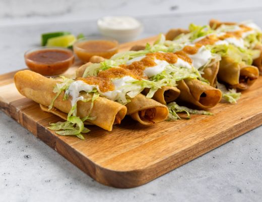 “Puebla Style” Shredded Chicken Taquitos — Melissas Produce