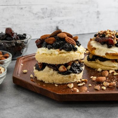 Image of Winter Dried Fruit Compote Stacks