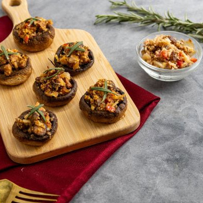 Image of Chestnut Stuffed Mushrooms