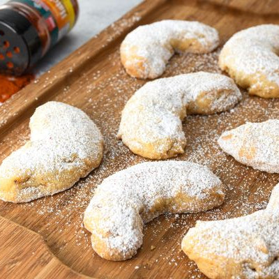 Image of Grandma Joyce's Crescent Cookies with a Twist