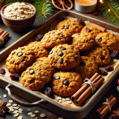 Image of Spiced Oatmeal Raisin Cookies