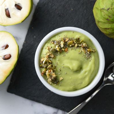 Cherimoya Smoothie Breakfast Bowl