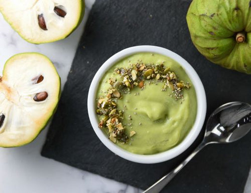 Cherimoya Smoothie Breakfast Bowl