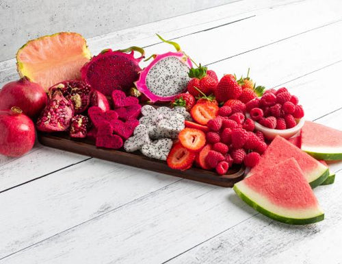 Image of Pink & Red Fruit Platter