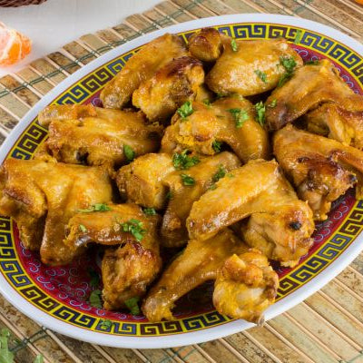 Image of Sticky Chicky Wings with Kishu Mandarin Glaze