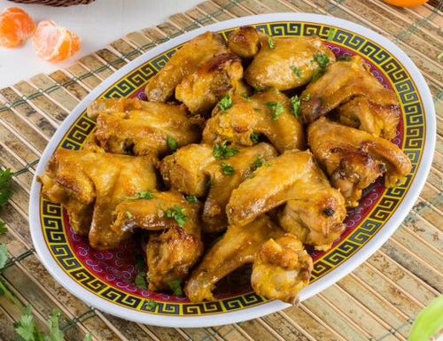 Image of Sticky Chicky Wings with Kishu Mandarin Glaze