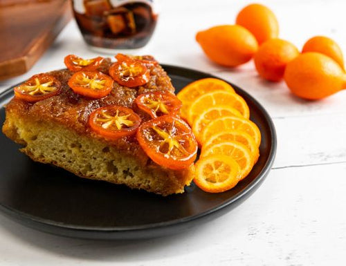 Image of Mandarinquat Caramel Upside-Down Cake