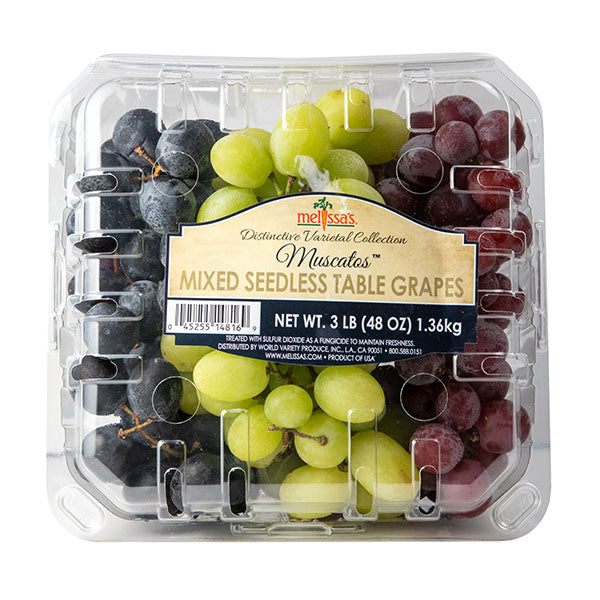 Organic Green Muscato Grapes — Melissas Produce