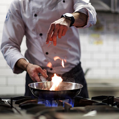 Image of chef cooking