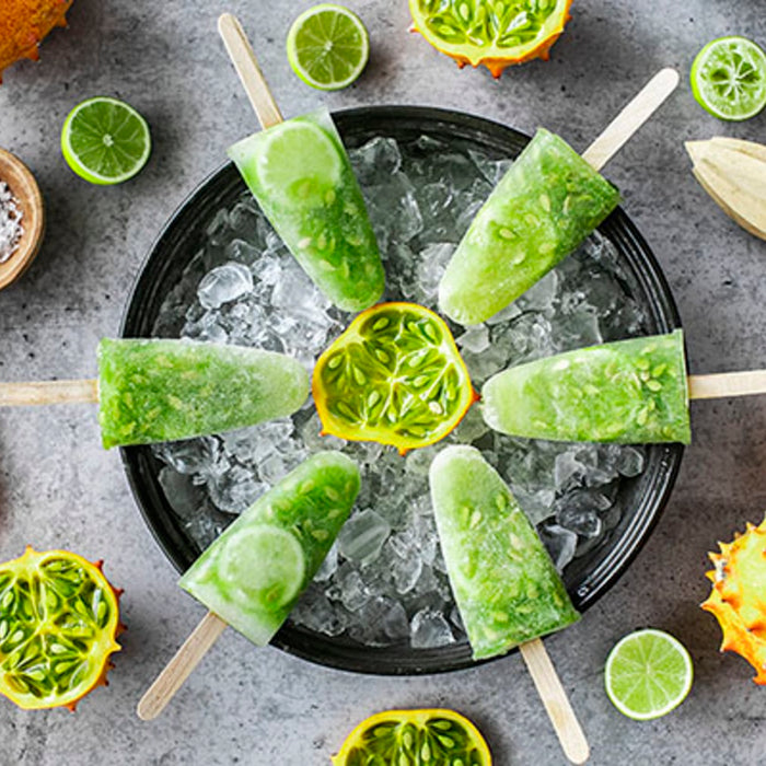 Kiwano Margarita Popsicles