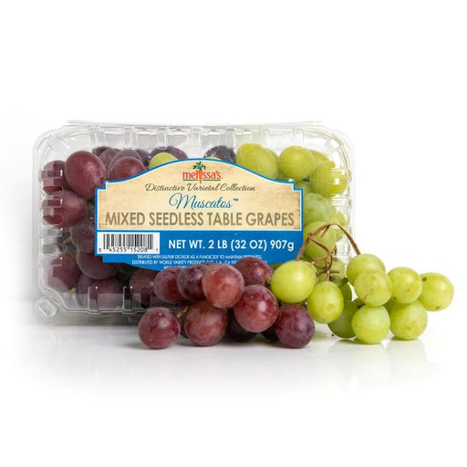 Bi-Color Muscatos™ Grapes Clamshell