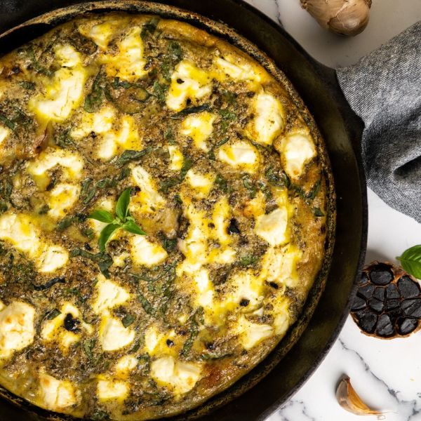 Image of Black Garlic Frittata