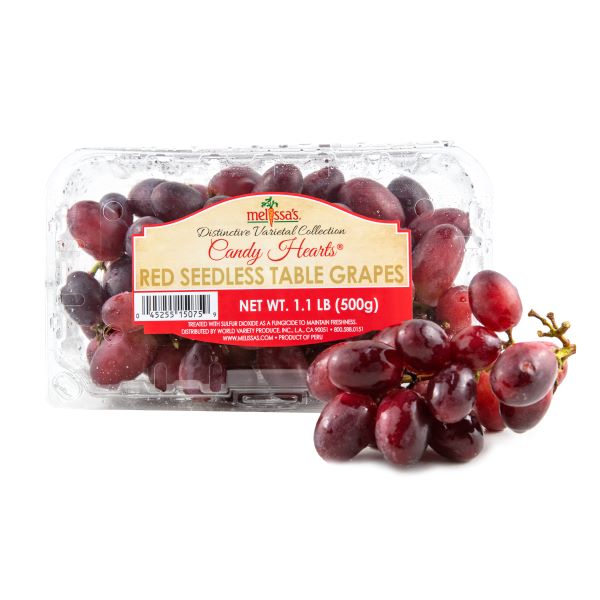 Image of Candy Hearts® Grapes Clamshell