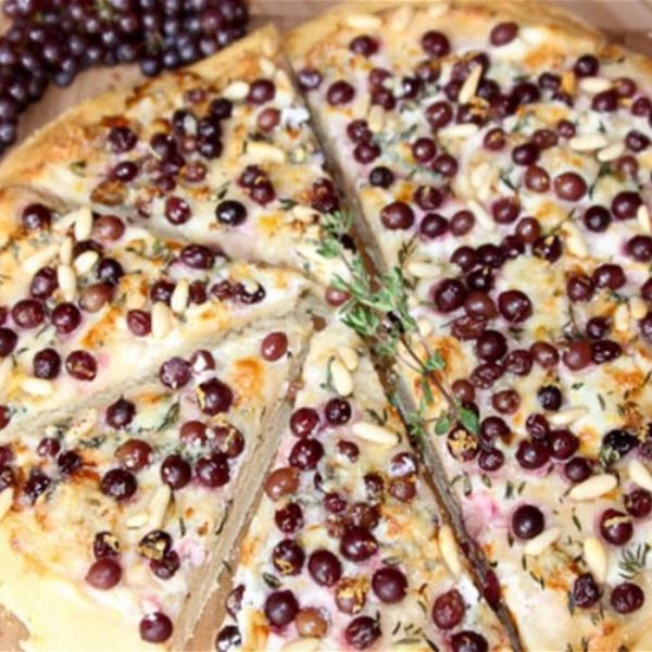 Image of Champagne Grape Pizza