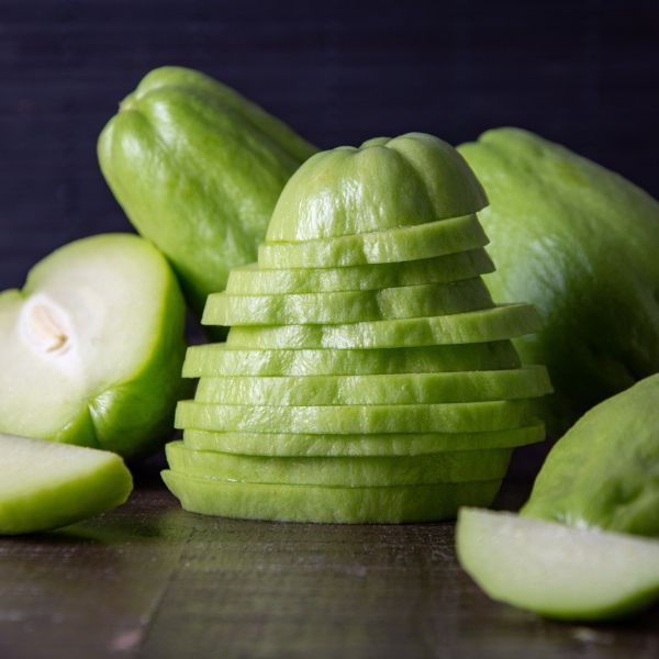 Image of Chayote Squash styled