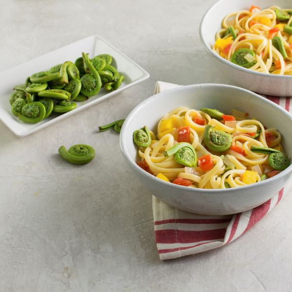 Image of Fiddlehead Fern Linguine