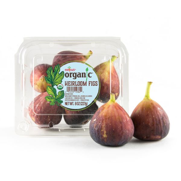 Image of Organic Heirloom Figs 8oz Clamshell