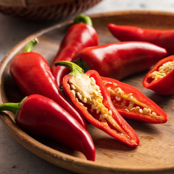 Image of Red Fresno Peppers