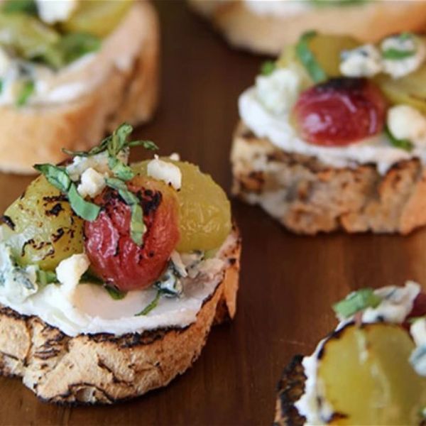 Image of Roasted Muscato™ Grape Crostini