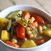 Image of Slow Cooked Acorn Squash and Garbanzo Bean Soup