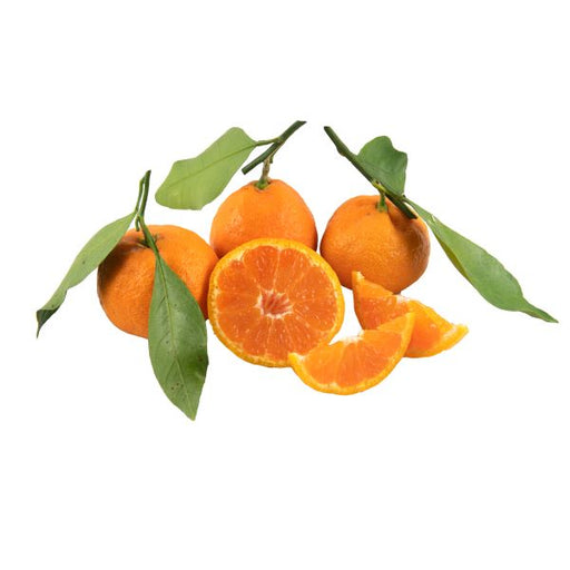 Image of Stem and Leaf Tangerines Fruit